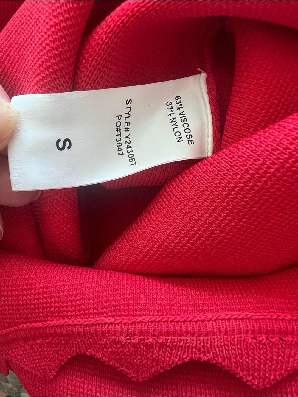 TUCKERNUCK Cherry Ric Rac Compression Tank - Picture 14 of 16